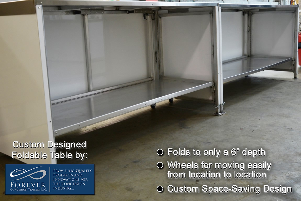 Custom Built Foldable Table